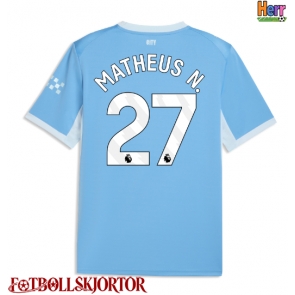 Manchester City Matheus Nunes #27 Hemmatröja 2026-27 Kortärmad